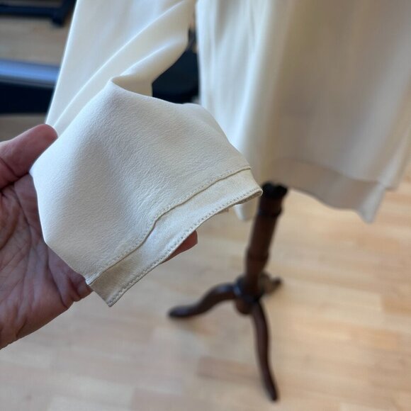 Brunello Cucinelli Layered Long Sleeve Silk Stop XXL - Picture 2 of 10